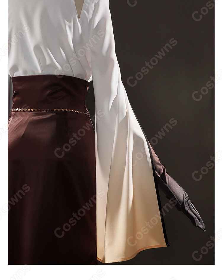 原神×ピザハット 凝光(ギョウコウ) 現代服 コスプレ衣装-5