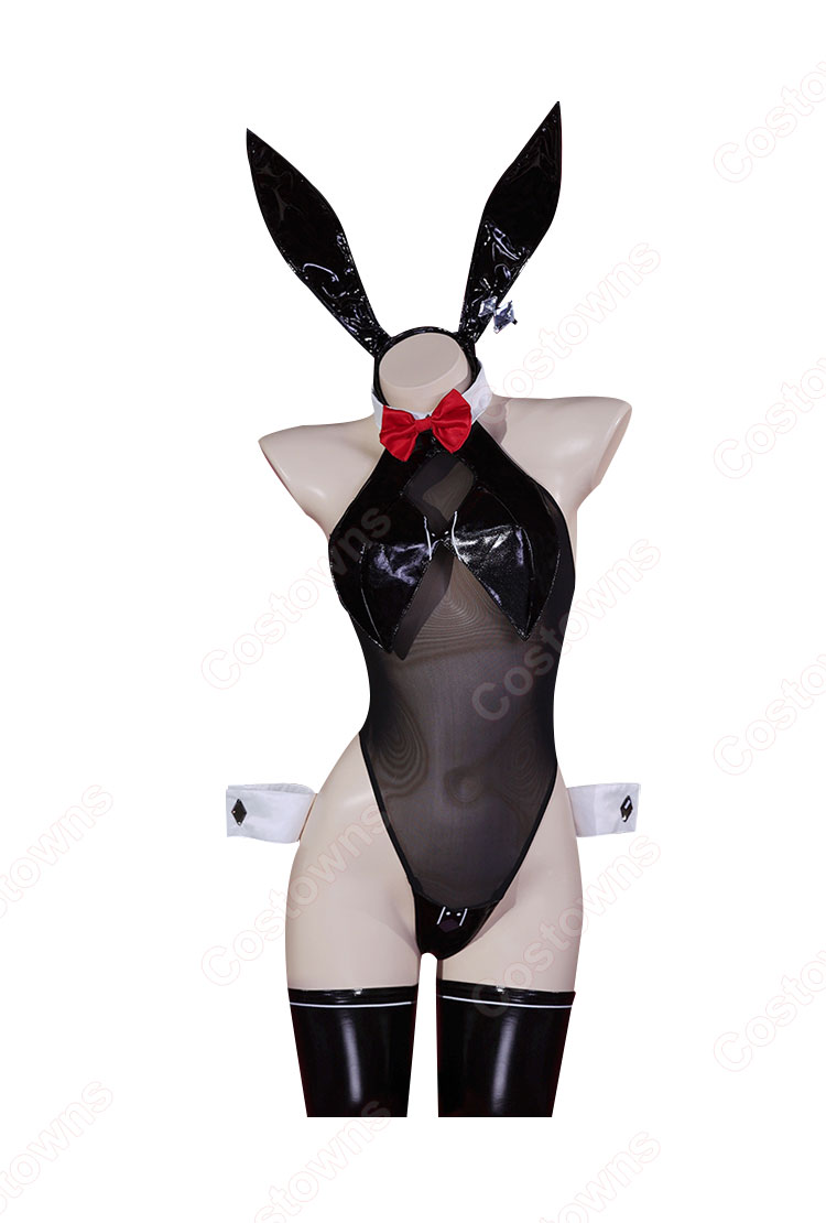 アズールレーン バニーフリードリヒ・デア・グローセ コスプレ衣装-1