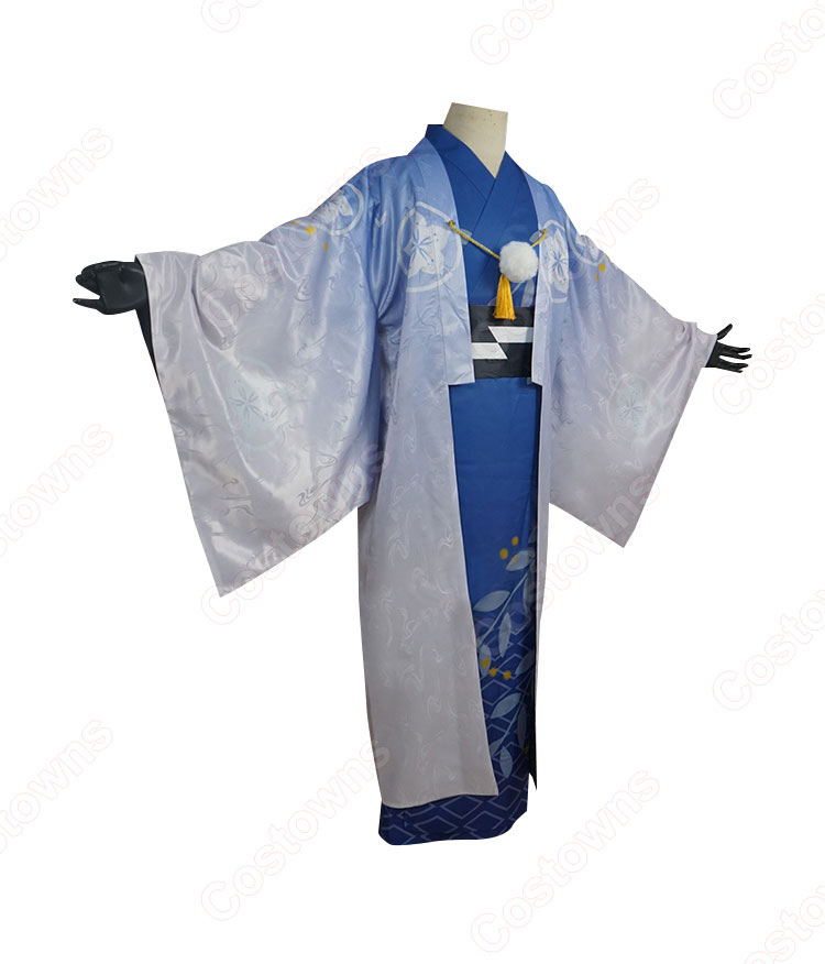 文豪ストレイドッグス 迷ヰ犬怪奇譚 夜桜遊歩 中島敦 コスプレ衣装-3