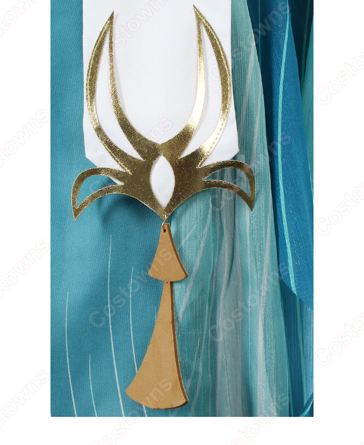 原神 歌塵浪市真君 ピンばあや コスプレ衣装-6