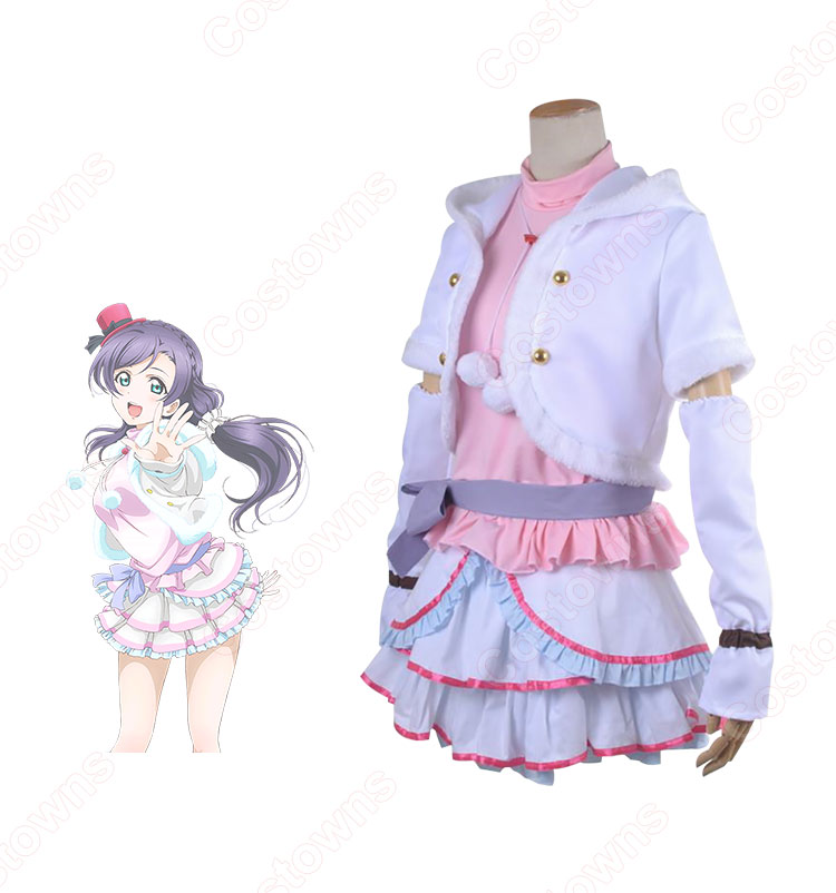 ラブライブ! 東條希 コスプレ衣装 µ's 「Snow halation」 スノハレ衣装-2