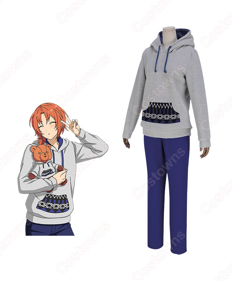 あんスタ 月永レオ コスプレ衣装 『あんさんぶるスターズ!』 スカウト!テディベア ファンキーベア cosplay 仮装 変装-3