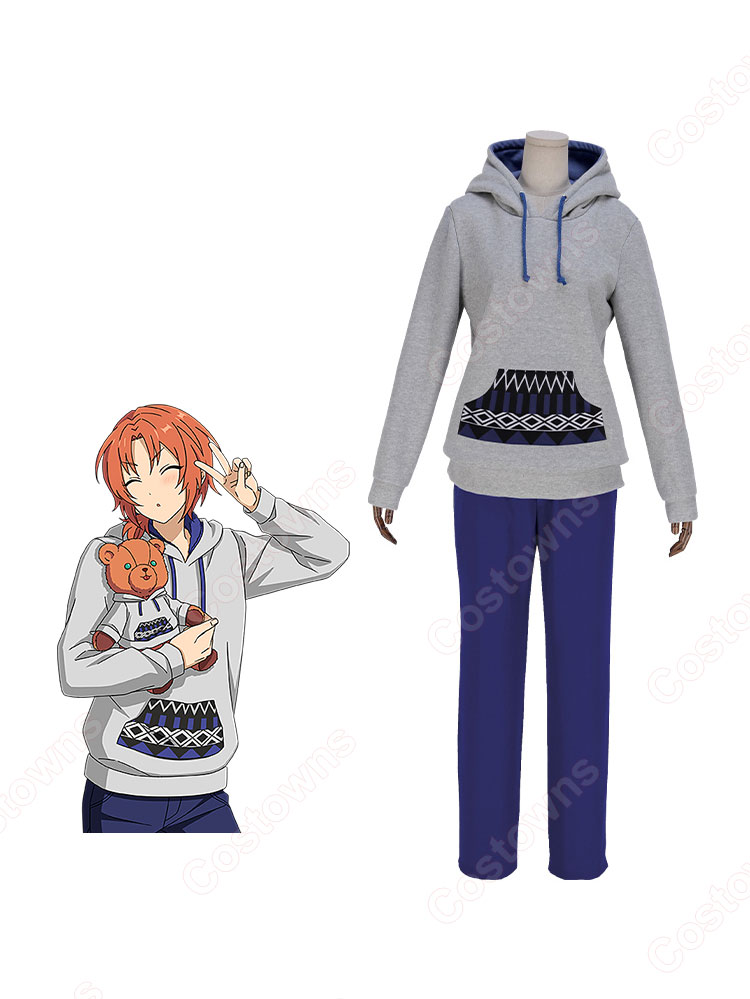 あんスタ 月永レオ コスプレ衣装 『あんさんぶるスターズ!』 スカウト!テディベア ファンキーベア cosplay 仮装 変装-1