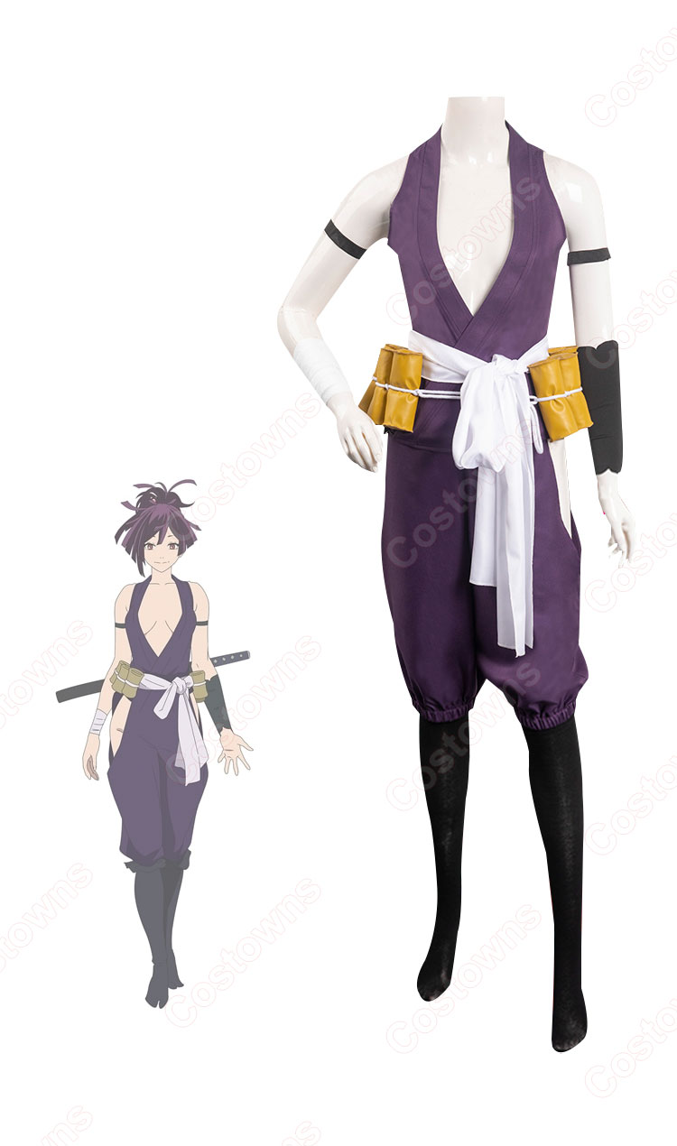 地獄楽 死罪人 杠 コスプレ衣装-1