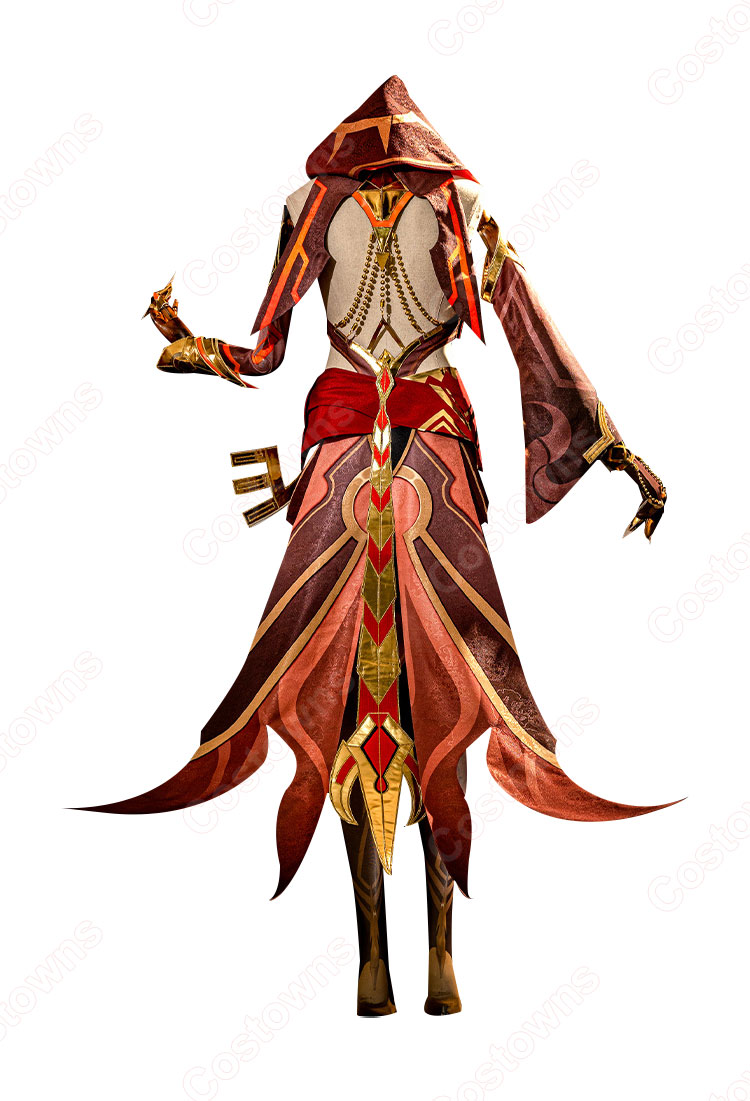 原神 エルマイト旅団·サンドロアマスター コスプレ衣装-3