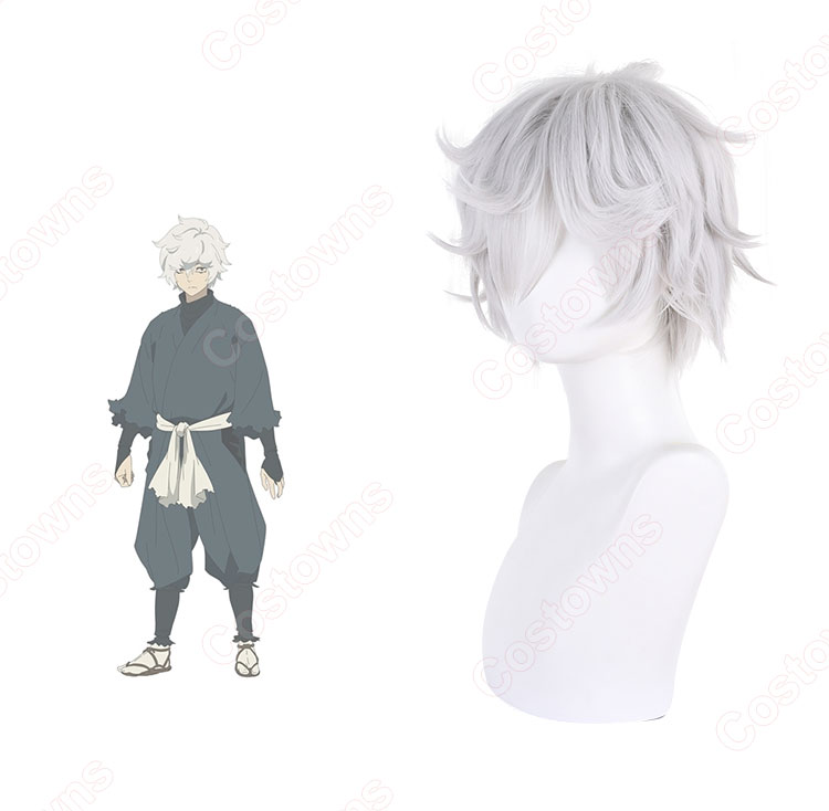 地獄楽 画眉丸 コスプレウィッグ-3