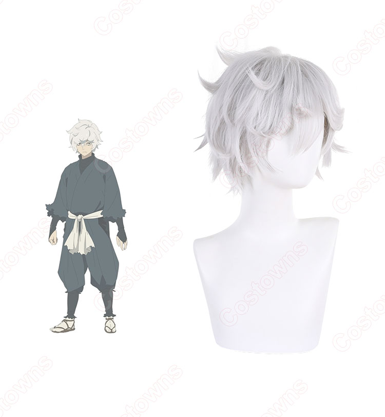 地獄楽 画眉丸 コスプレウィッグ-2