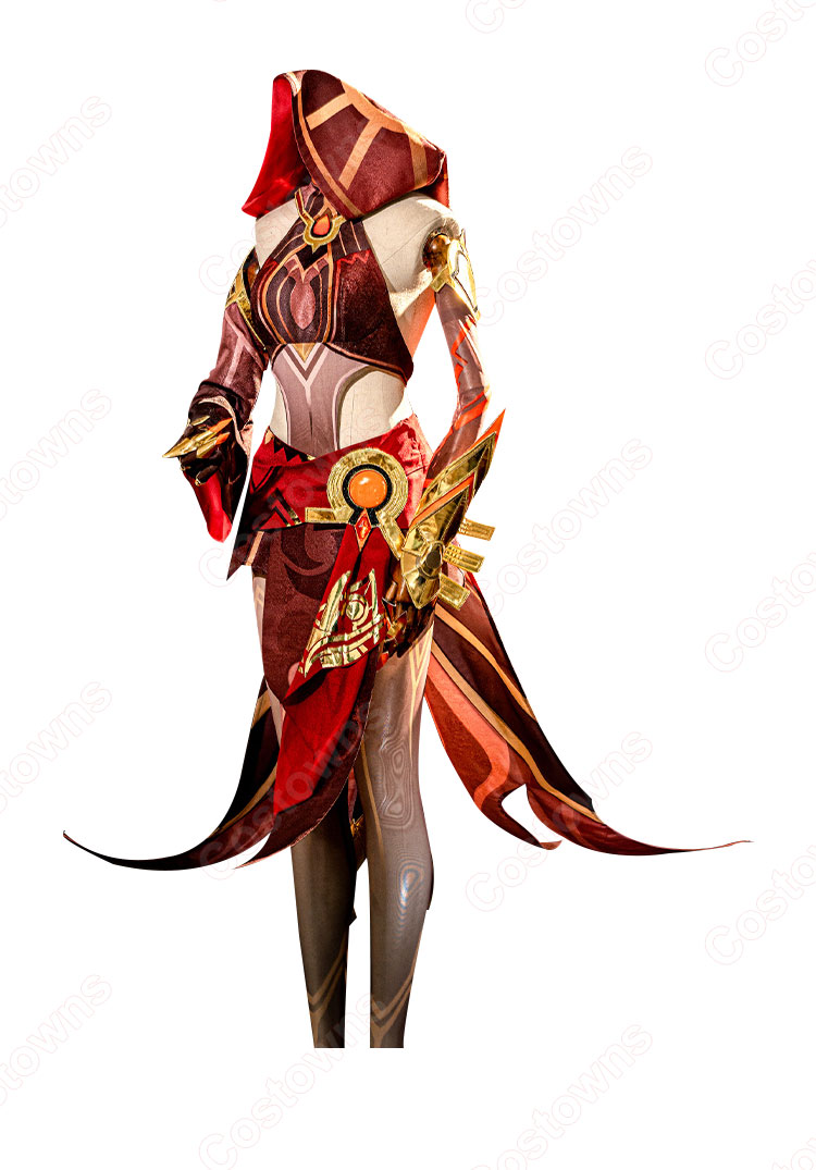 原神 エルマイト旅団·サンドロアマスター コスプレ衣装-4