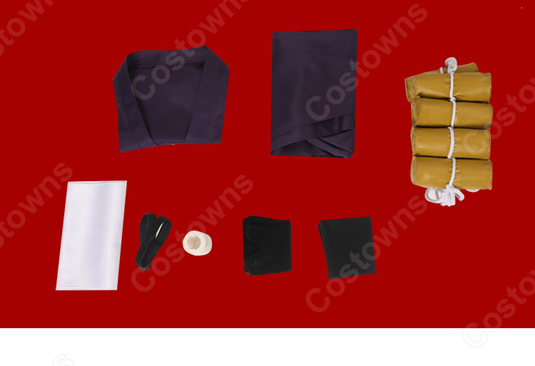 地獄楽 死罪人 杠 コスプレ衣装-6