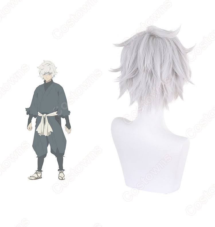 地獄楽 画眉丸 コスプレウィッグ-4