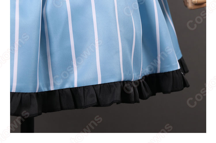 女神のカフェテラス メイド服 鶴河秋水 月島流星 小野白菊 鳳凰寺紅葉 幕澤桜花 コスプレ衣装-8