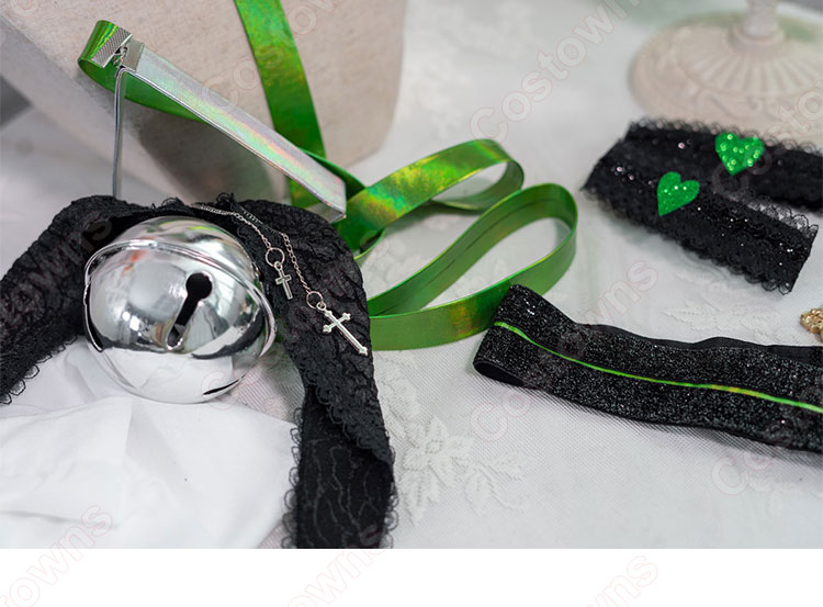 VTuber にじさんじ アザ Aza メイド服 コスプレ衣装-7