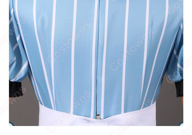 女神のカフェテラス メイド服 鶴河秋水 月島流星 小野白菊 鳳凰寺紅葉 幕澤桜花 コスプレ衣装-6