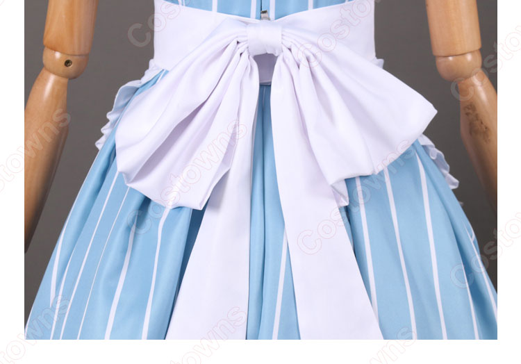 女神のカフェテラス メイド服 鶴河秋水 月島流星 小野白菊 鳳凰寺紅葉 幕澤桜花 コスプレ衣装-9