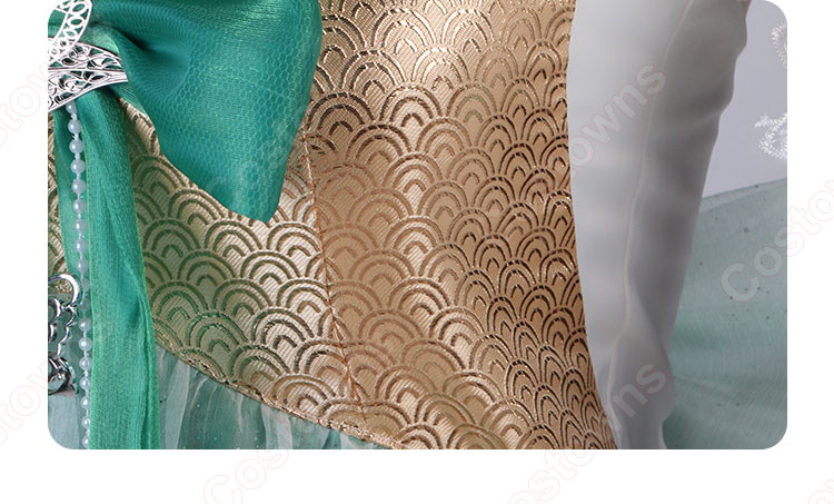 Naraka: Bladepoint 紫萍 春雪 コスプレ衣装-8