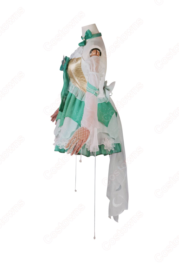 Naraka: Bladepoint 紫萍 春雪 コスプレ衣装-4