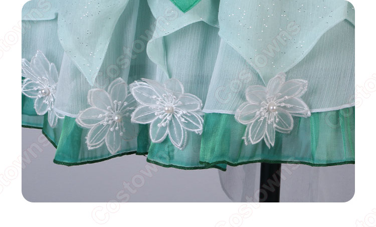 Naraka: Bladepoint 紫萍 春雪 コスプレ衣装-11