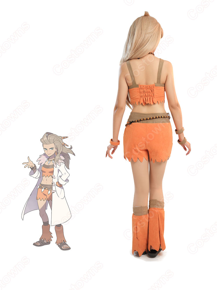ポケモンSV オーリム博士 コスプレ衣装 『ポケットモンスター スカーレット・バイオレット』 cosplay 仮装 変装-5