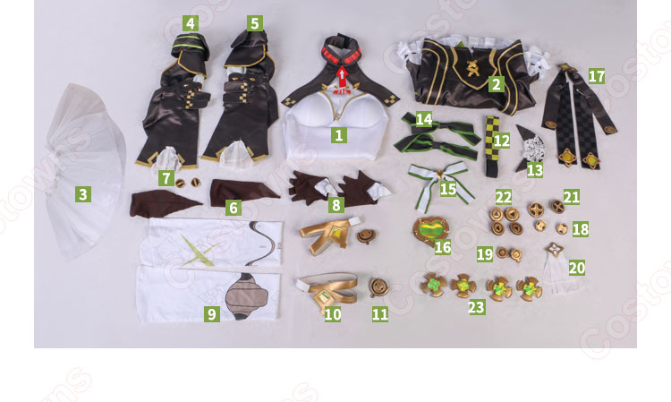 崩壊3rd クロノストラベラー AI・ハイペリオンΛ コスプレ衣装-14