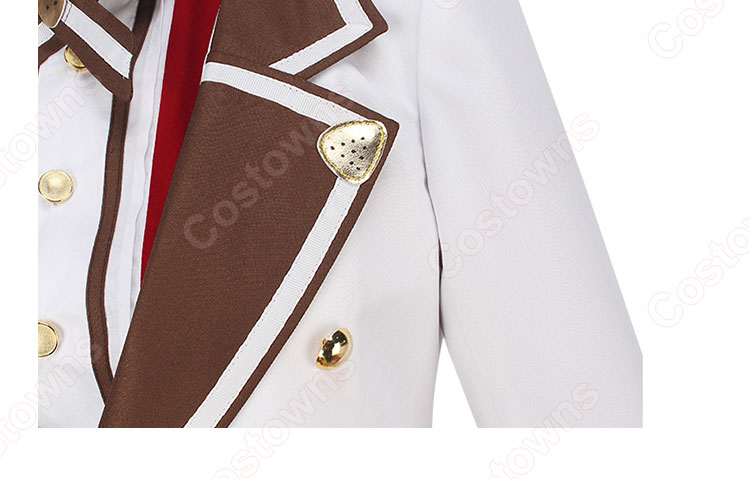 あんスタ 朱桜司 パーラー衣装 コスプレ衣装 『あんさんぶるスターズ！』 スカウト！フルーツパーラー 才能開花後 cosplay 仮装 変装-6