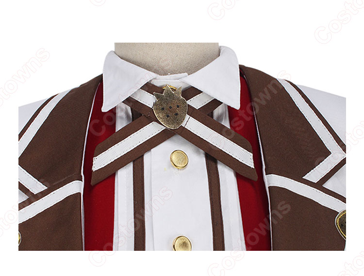 あんスタ 朱桜司 パーラー衣装 コスプレ衣装 『あんさんぶるスターズ！』 スカウト！フルーツパーラー 才能開花後 cosplay 仮装 変装-5