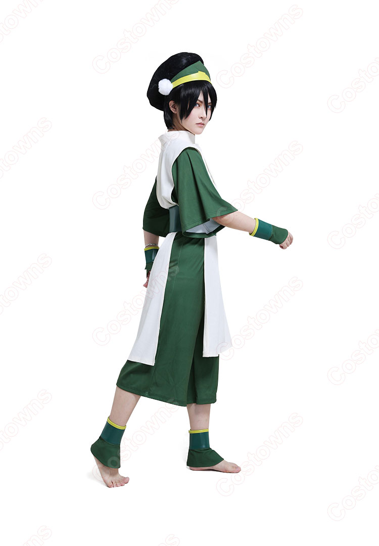 アバター 伝説の少年アン トフ・ベイフォン コスプレ衣装-4