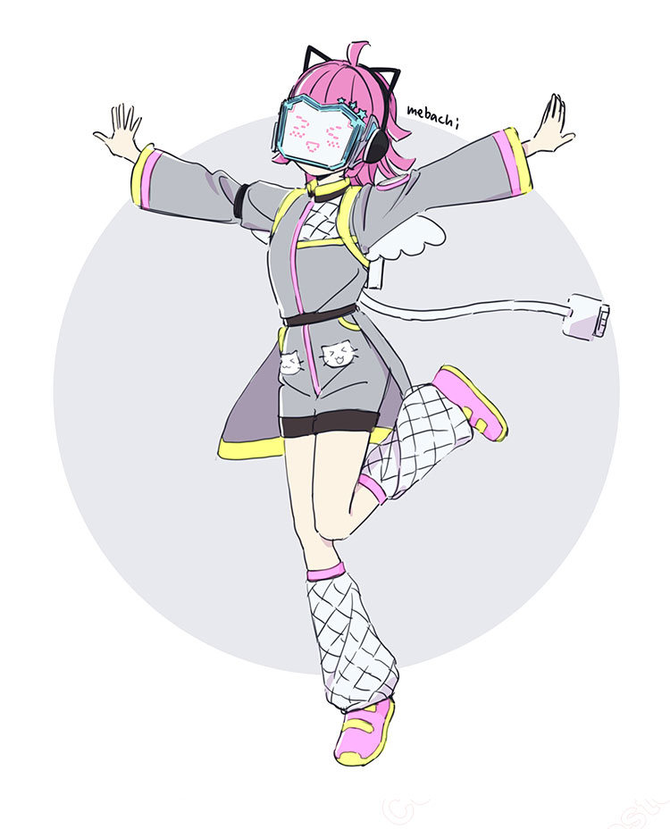 虹ヶ咲 天王寺璃奈 ツナガルコネクト衣装 コスプレ衣装 『ラブライブ！虹ヶ咲学園スクールアイドル同好会』 cosplay 仮装 変装-1