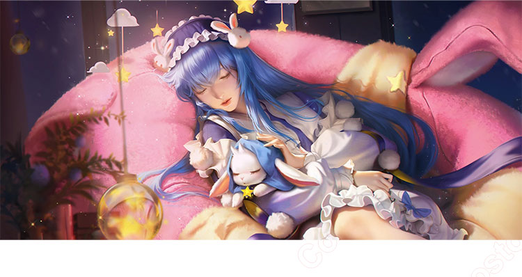 王者栄耀 嫦娥(じょうが) コスプレ衣装-1