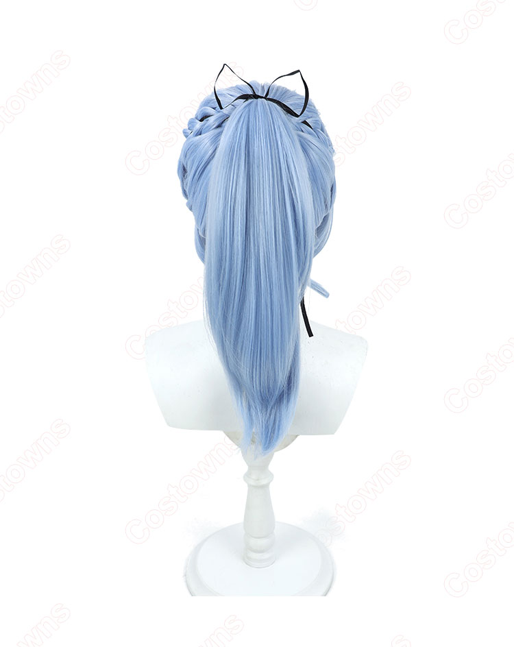 ホロライブ 女性VTuber 星街すいせい コスプレウィッグ 「みちづれ - From THE FIRST TAKE」 耐熱かつら cosplay wig 通販-5