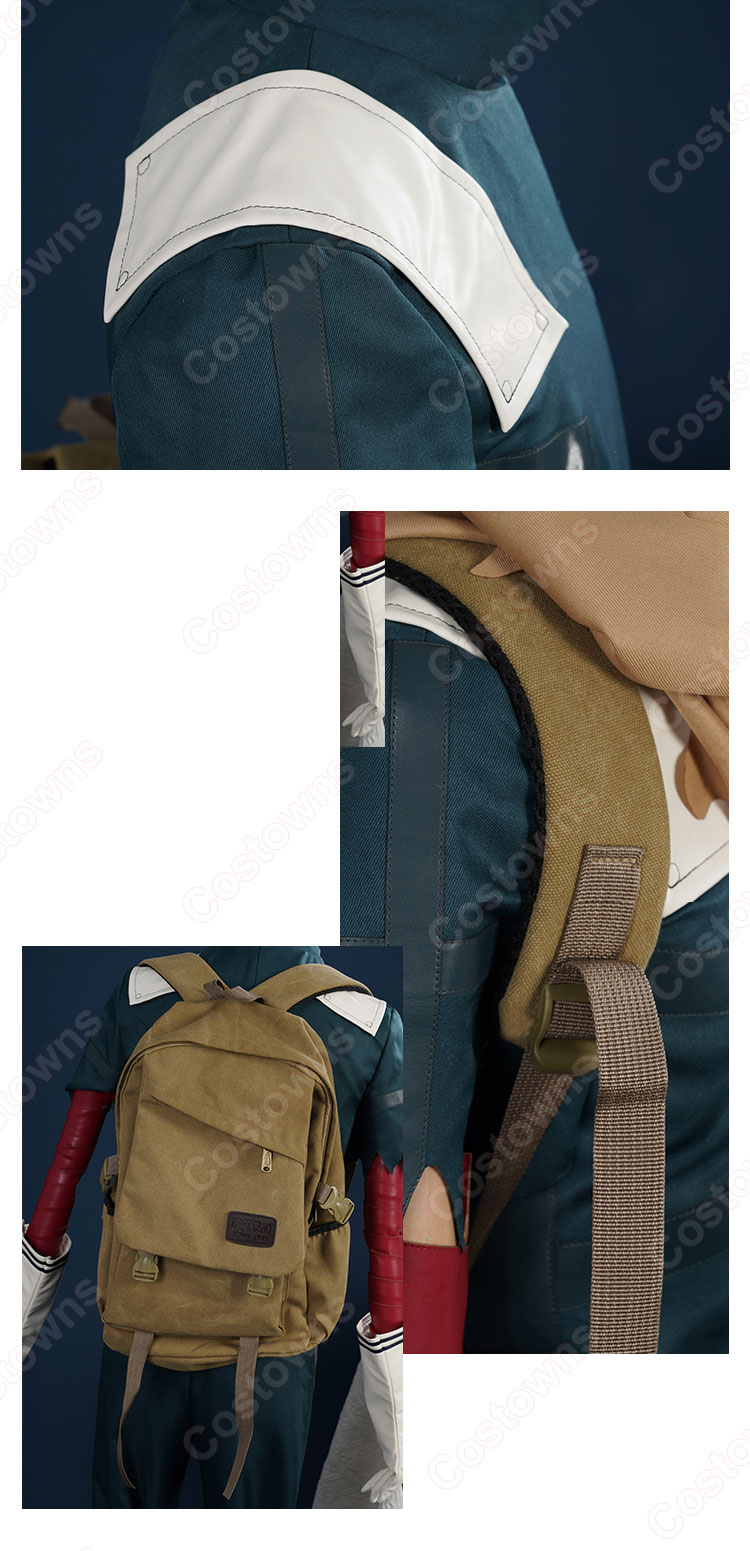 ヒロアカ 緑谷出久 コスプレ衣装 『僕のヒーローアカデミア』 第6期 黒いヒーロー編 cosplay 仮装 変装-6