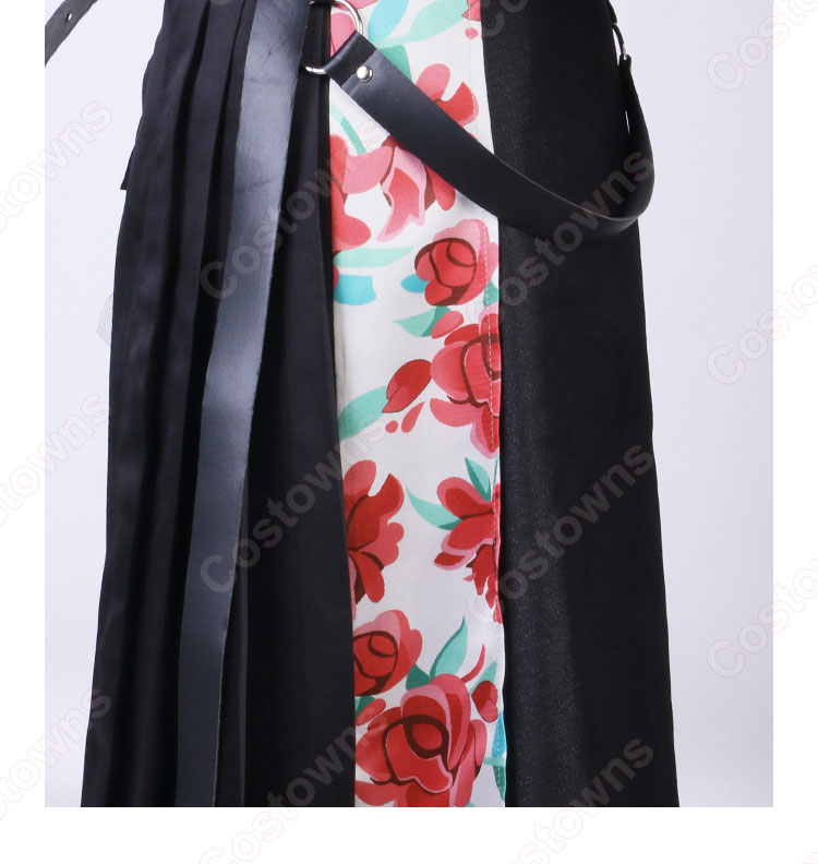 ホロライブ 女性VTuber 星街すいせい コスプレ衣装 「みちづれ - From THE FIRST TAKE」 Shout in Crisis衣装 ドレス-9