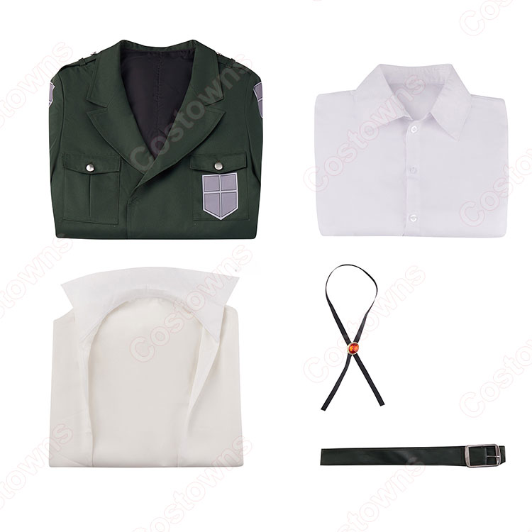 進撃の巨人 完結編 ヒストリア・レイス コスプレ衣装-10