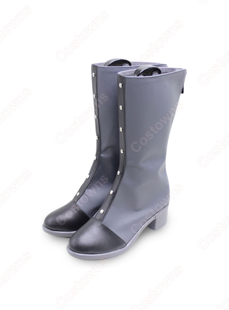 ホロライブ 女性VTuber 星街すいせい コスプレ靴 「みちづれ - From THE FIRST TAKE」 コスプレ シューズ コスプレ用 道具 男女兼用-4