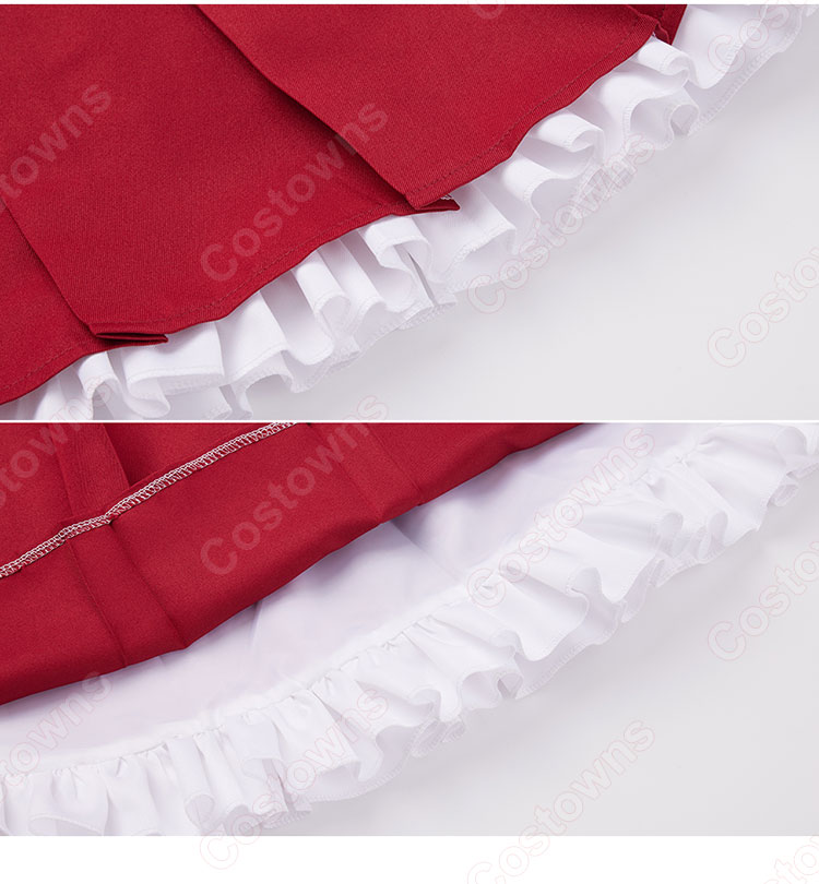 VTuber にじさんじ 戌亥とこ コスプレ衣装 メイド服-8