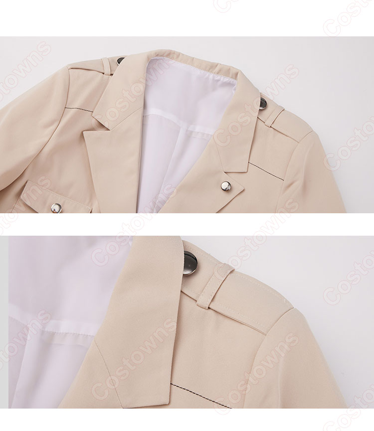 進撃の巨人 完結編 ライナー・ブラウン コスプレ衣装-3