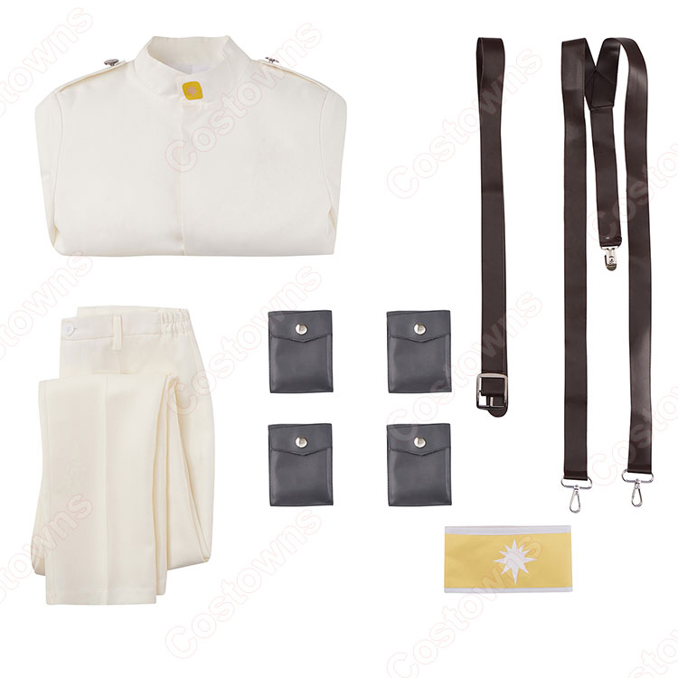 進撃の巨人 完結編 ファルコ・グライス ガビ・ブラウン コスプレ衣装-8