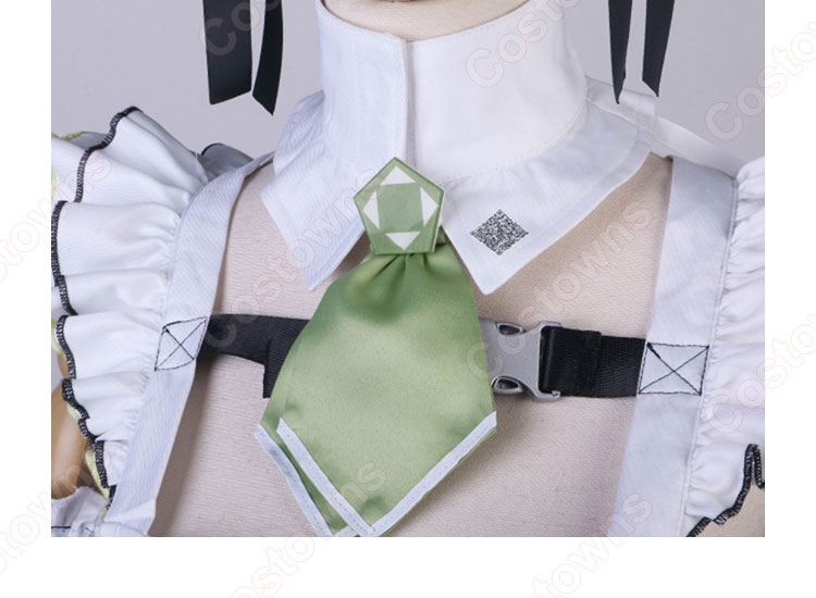 勝利の女神:NIKKE ソーダ コスプレ衣装 メイド服-5