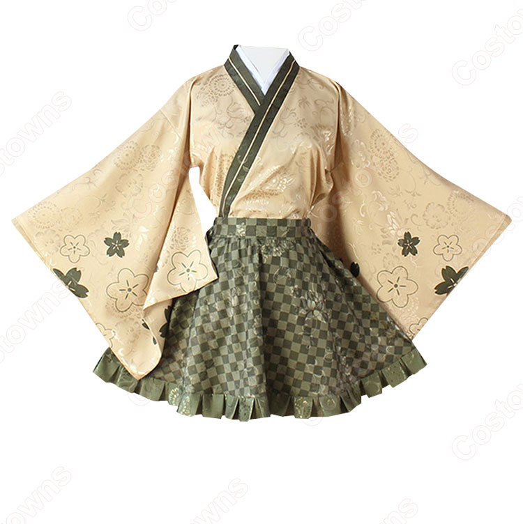 プロセカ ×animatecafe 東雲絵名 メイド服 コスプレ衣装 『プロジェクトセカイ カラフルステージ! feat. 初音ミク』 cosplay 仮装 変装-4