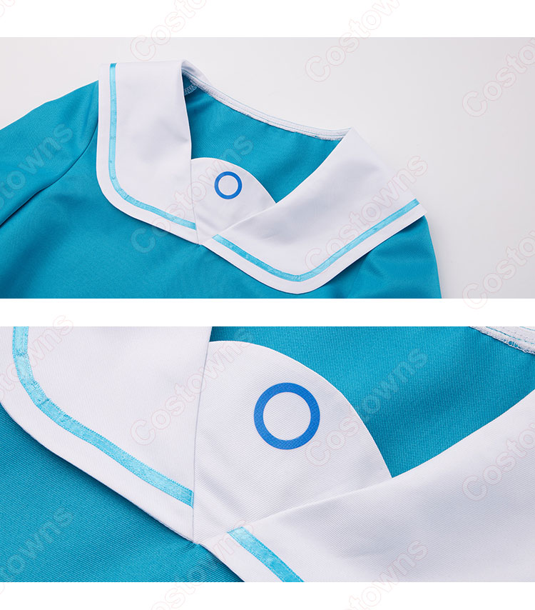 ブルーアーカイブ アロナ コスプレ衣装 セーラー服-3