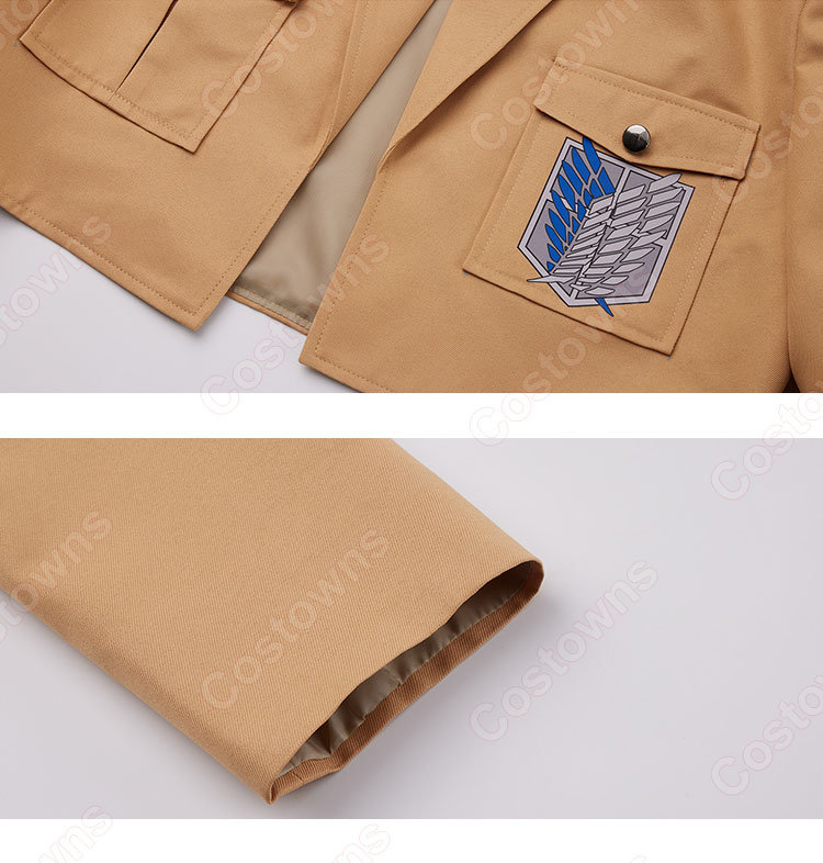 進撃の巨人 完結編 リヴァイ・アッカーマン コスプレ衣装-7