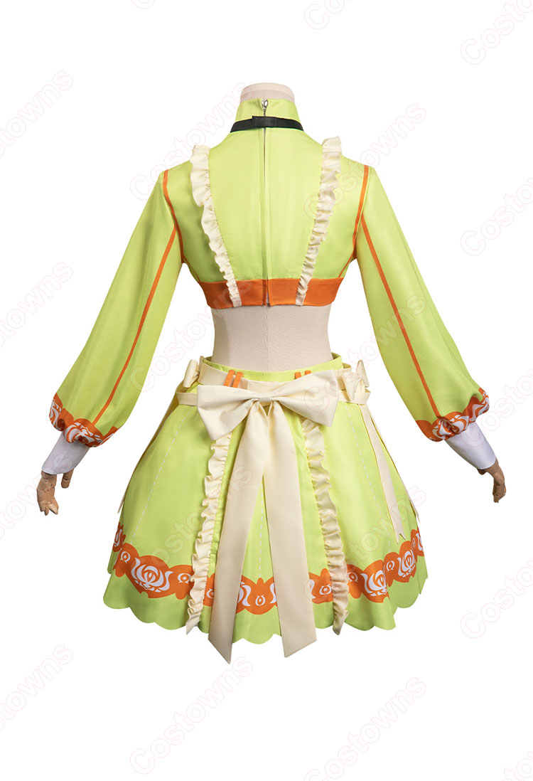 ファイアーエムブレム 剛腕の令嬢 エーティエ コスプレ衣装-3