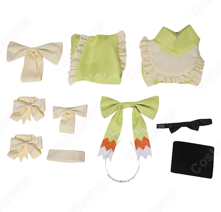 ファイアーエムブレム 剛腕の令嬢 エーティエ コスプレ衣装-8