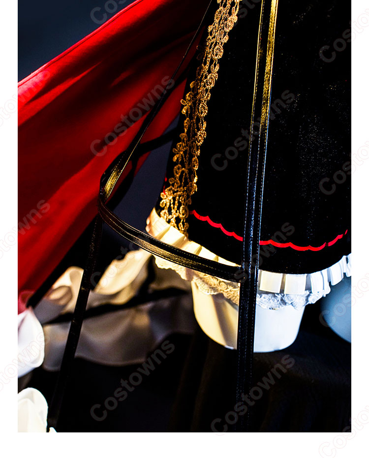 無期迷途 ヘラ ハートの女王 コスプレ衣装-6