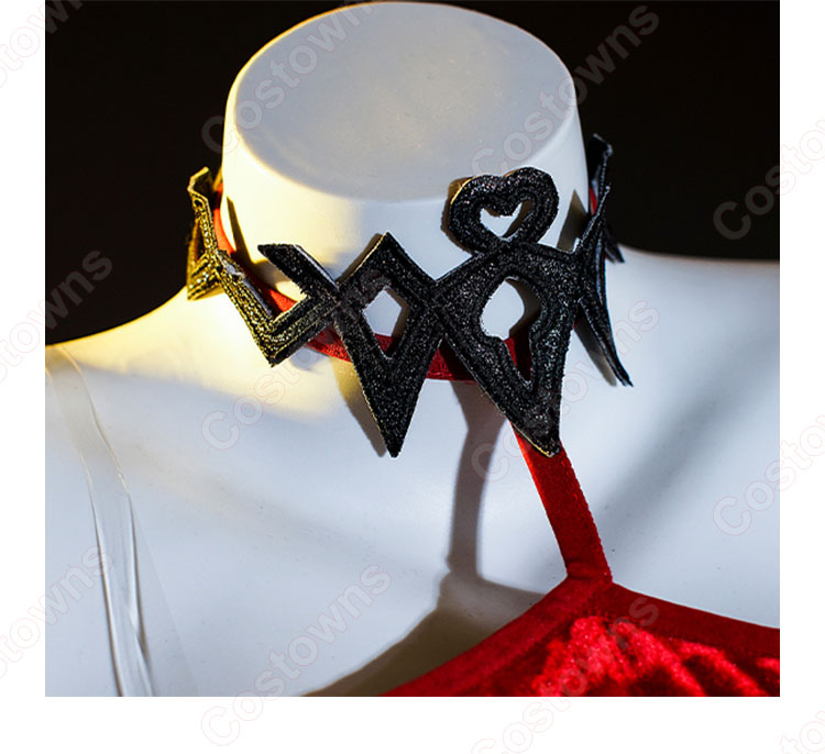 無期迷途 ヘラ ハートの女王 コスプレ衣装-11