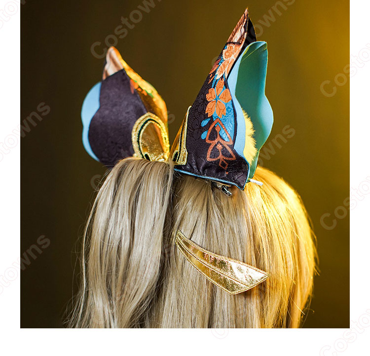 原神 綺良々 妖怪・猫又 コスプレ衣装-15