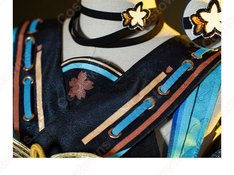 原神 綺良々 妖怪・猫又 コスプレ衣装-6