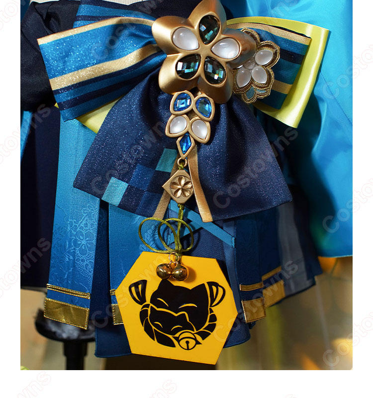 原神 綺良々 妖怪・猫又 コスプレ衣装-17