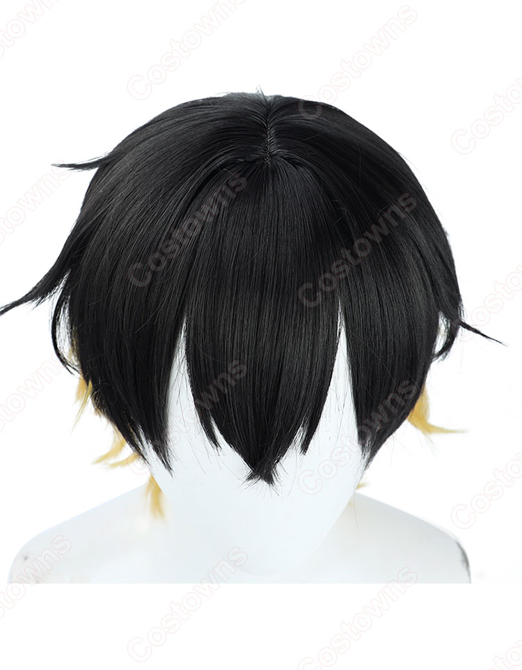 VTuber HOLOSTARS(ホロスターズ) 夜十神封魔 コスプレウィッグ-4