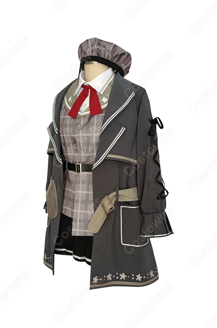 プロセカ ガーリーチェックガール コスプレ衣装 チェック柄衣装 『プロジェクトセカイ カラフルステージ！ feat. 初音ミク』 cosplay 仮装  変装 - Costowns