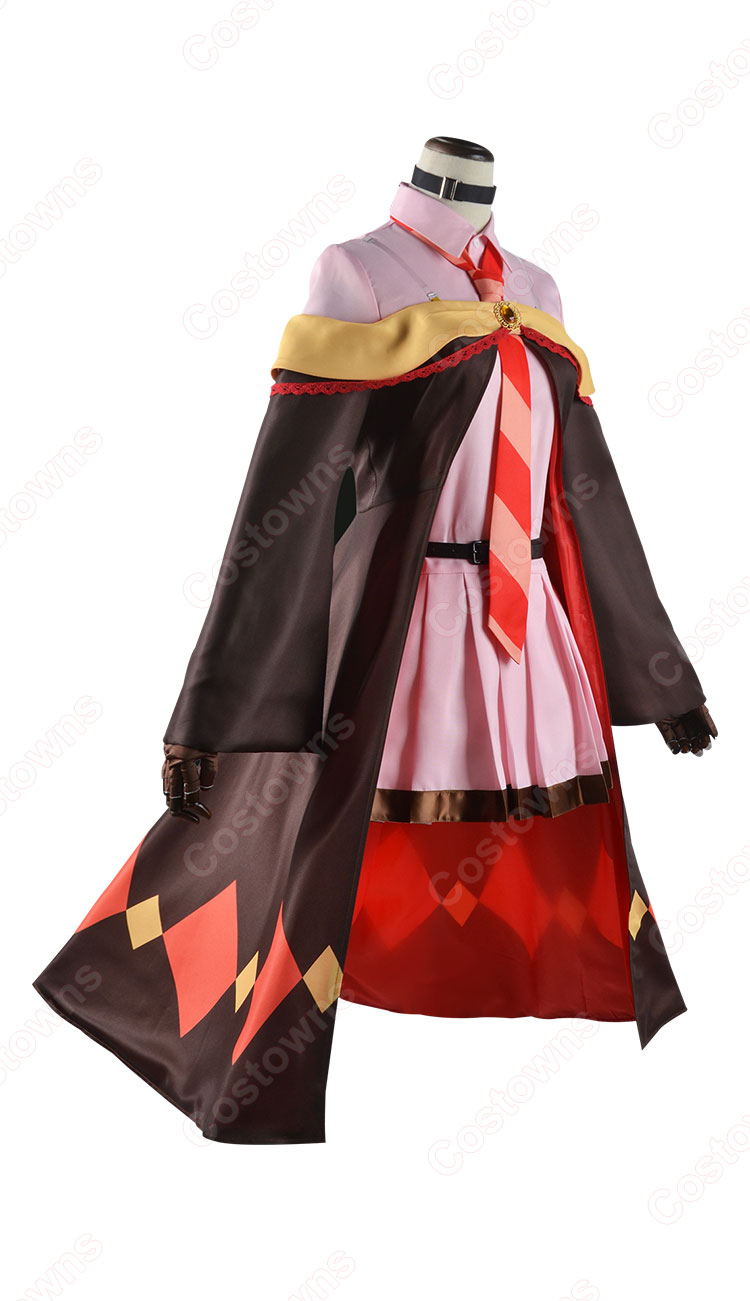 神併良品] この素晴 コスプレ ウィッグ付き めぐみん よろしかっ カズマ アクア コスプレ衣装